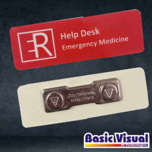 Professional PVC name Badges