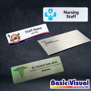Hospital Staff Name Badges/Tags