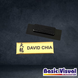 PVC Logo Custom Shape Name Badges