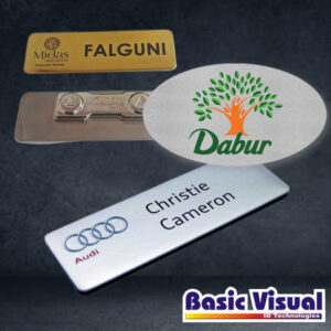 Stainless Steel Name Badges/Tags