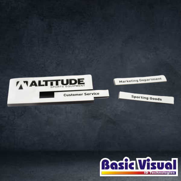 white-reusable-advertising-name-badges-tags-65-mm-x-35-mm-1-2-colour-silkscreen-print