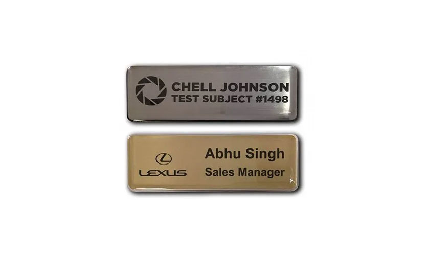 Why Stainless Steel Name Badges Are the Premium Choice for Corporates